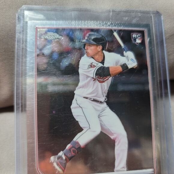 2022 Topps Chrome Steven Kwan rookie card USC85  - Cleveland Guardians RC - Picture 9 of 9